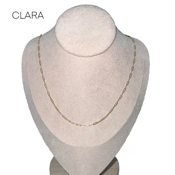 Custom 14K Gold Necklaces 16-24 Inches - Minimalistic, Dainty, Handmade Jewelry - Picture 6 of 9